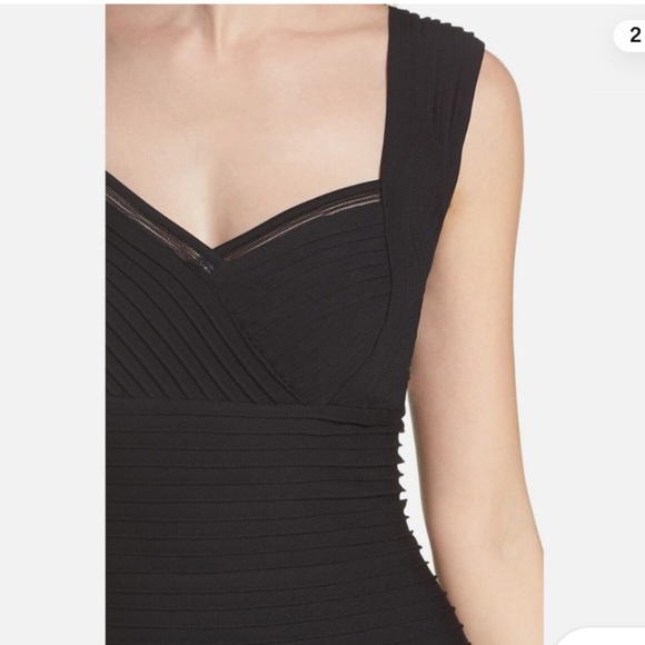 Tadashi Shoji Annika Black Long Gown Dress 6L2021L - Picture 14 of 16